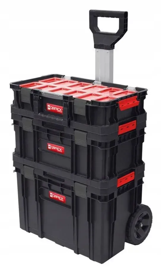 Набор ящиков для инструмента на колесах Qbrick System TWO SET ALU VARIO (Z259800UA017) - фото 2