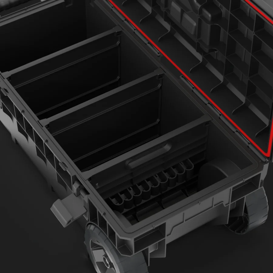 Ящик для инструментов на колесах Qbrick System ONE Longer Basic (SKRWQLBCZAPG003) - фото 6