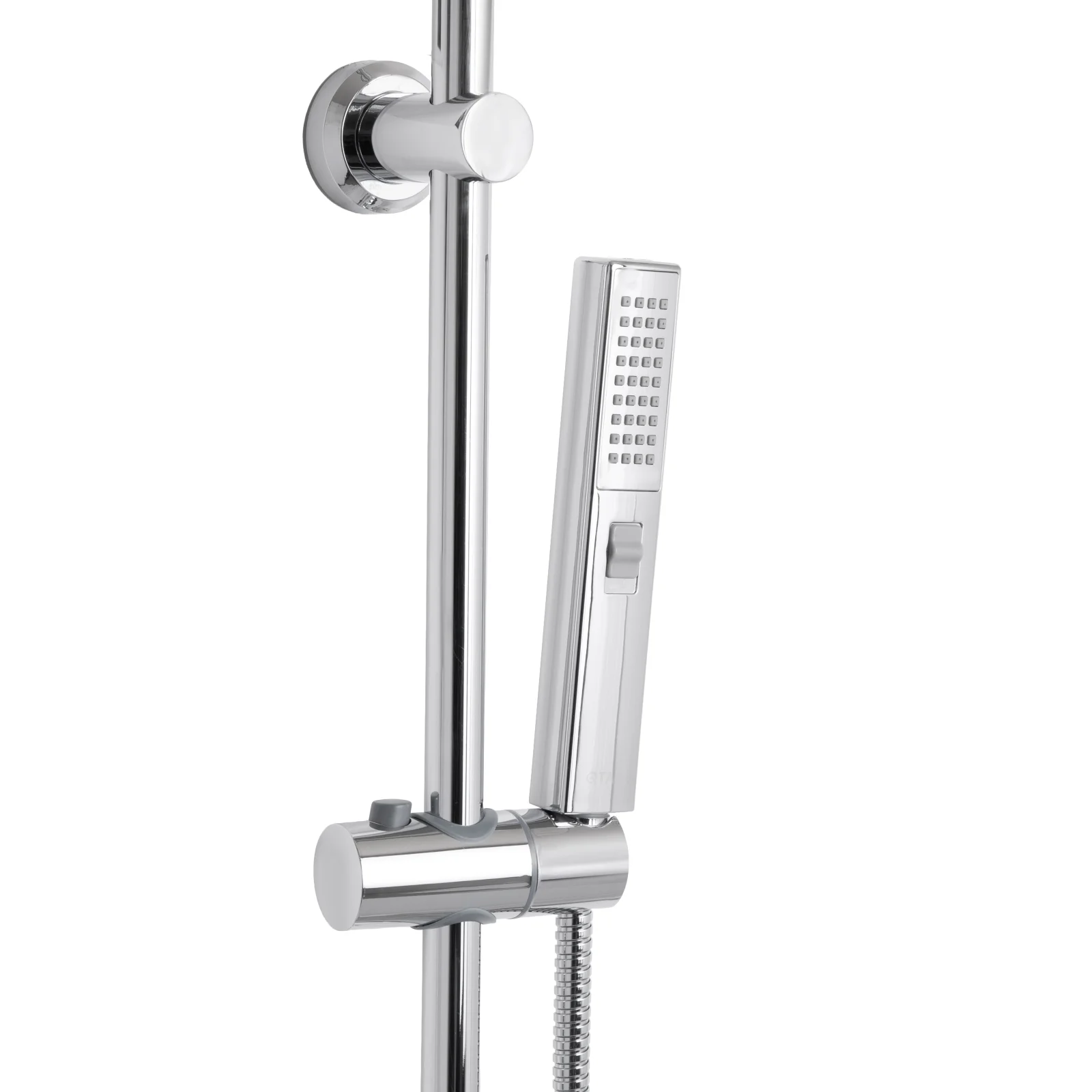 Душевая стойка Qtap Plava 1001 Хром / Белый - фото 5