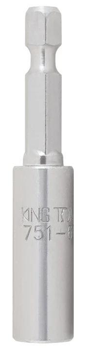 Тримач біт King Tony 1/4" > 1/4" L75мм (751-75)
