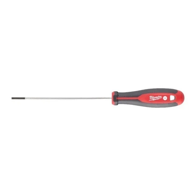 Викрутка шліцева магнітна з тригранною рукояткою SL4 100 мм Milwaukee 4932471778
