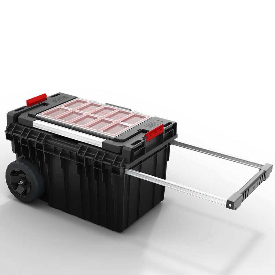 Ящик для инструментов на колесах Qbrick System ONE Trolley Expert (SKRWQONETECZAPG001) - фото 6