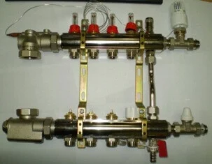 Вузол теплого підлогу в зборі Luxor GTP 9 контурів