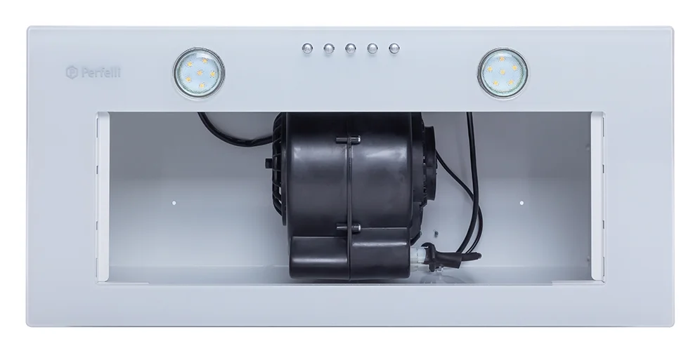 Витяжка кухонна Perfelli BI 6562 A 1000 LED GLASS білий - фото 4
