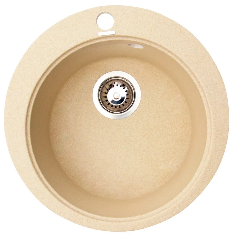 Кухонна мийка Granitika Round (пісок)