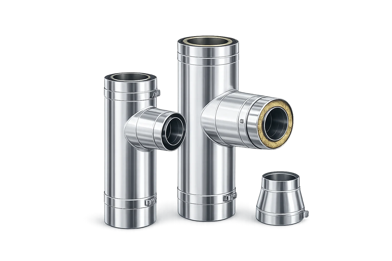 Трійники димоходу