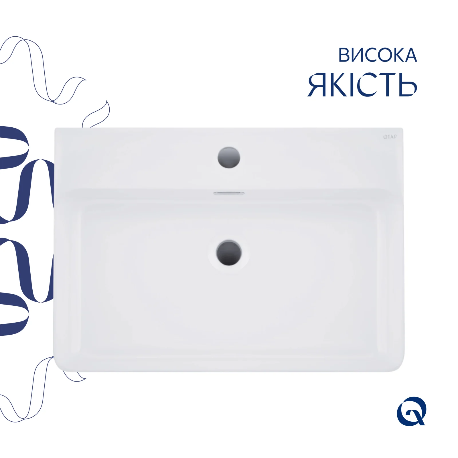 Раковина Nando LT 610х420х140 Белый - фото 4