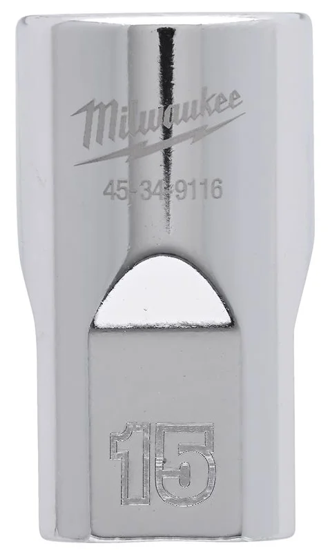 Головка Milwaukee 1/2" 15мм 6-гранна (4932480013)