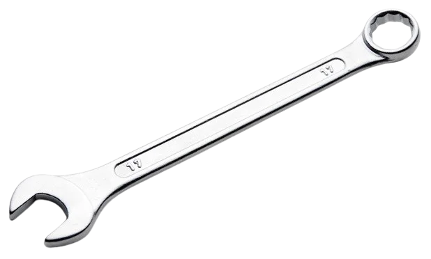 Ключ ріжково-накидний Стандарт 17 мм Сила (201017)