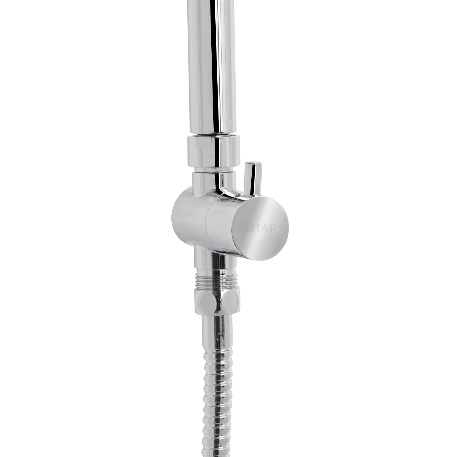 Душевая стойка Qtap Plava 1001 Хром / Белый - фото 3