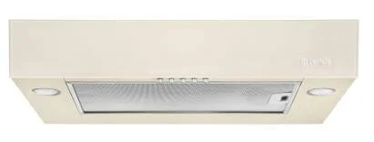 Витяжка кухонна Perfelli PG 6192 A 550 LED GLASS бежевий