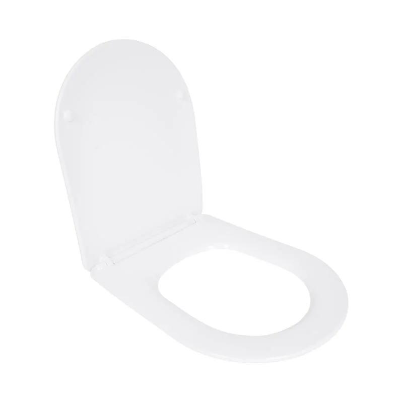 Сидіння для унітаза Qtap Evia, Arvin, Leo 630 QTSC179W49264 (Slim, Duroplast, Soft-close, Quick Release) - фото 3