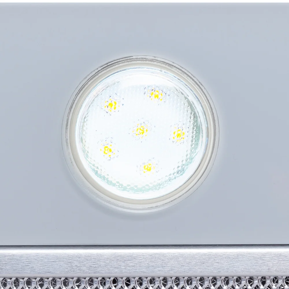 Витяжка кухонна Perfelli BI 6562 A 1000 LED GLASS білий - фото 8
