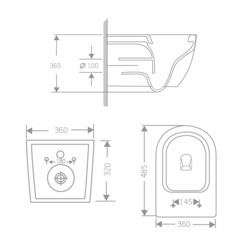 Унітаз підвісний Qtap Jay Rimless QT07335177RW (Slim, Duroplast, Soft-close, Quick Release) - фото 2