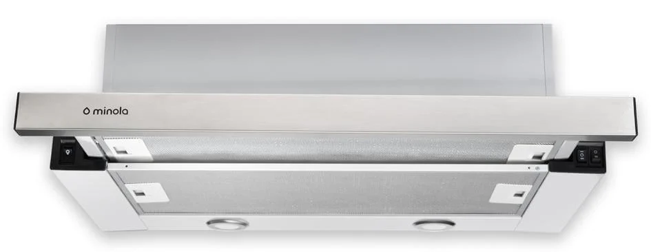 Витяжка кухонна Minola HTL 6112 650 LED нержавіюча сталь