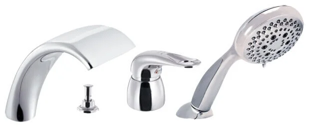 Змішувач для ванни E.C.A. Mix Cubic M 161 (прихований монтаж)