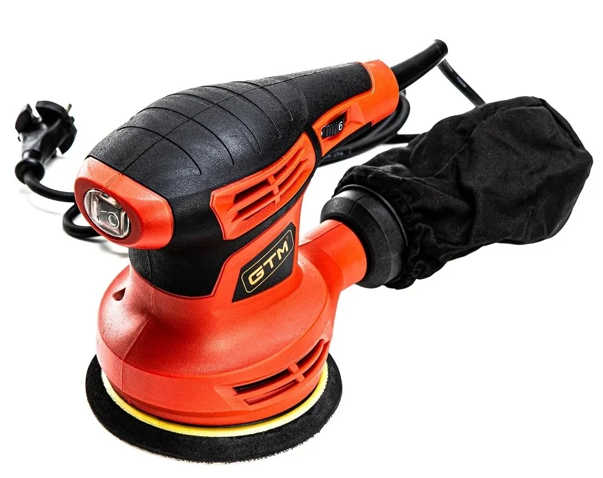 Шліфувальна машина ексцентрикова 125мм 280 Вт 12000 об/хв GTM OS125/280