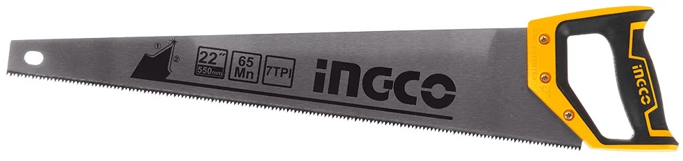 Ножівка по дереву Ingco L=550 мм (HHAS08550)