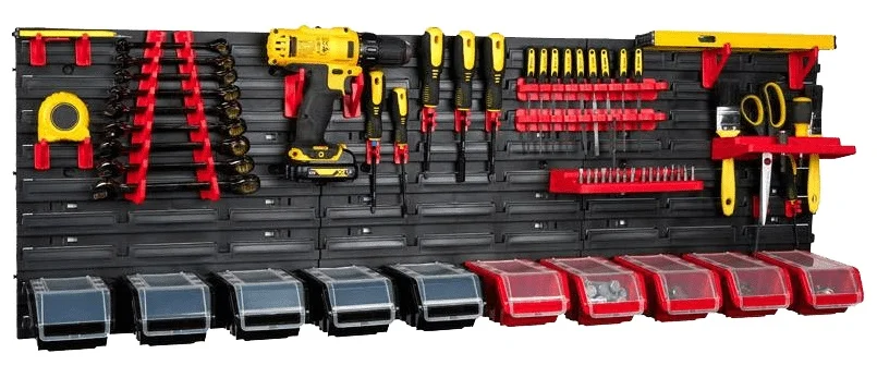 Панель для інструментів Kistenberg 115х39см + 10 лотків (KS-set02)