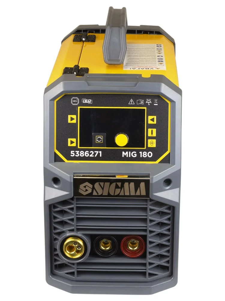 Зварювальний напівавтомат SIGMA MIG/MMA-180A (5386271)