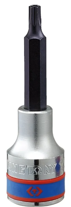 Біта в головці King Tony 1/2" L80мм TORX Т45H з отв. (403745)