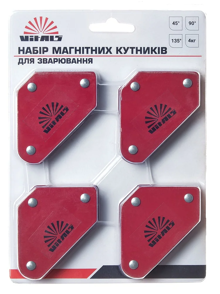 Набір магнітних кутників Vitals WMS 4 кг