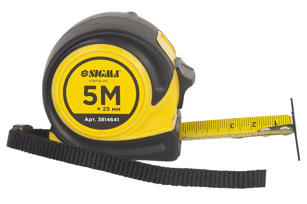 Рулетка Sigma Compact 5м×25мм (3814641)