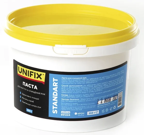 Паста для очищення рук Standart 0,35 кг (відерце) (951224)