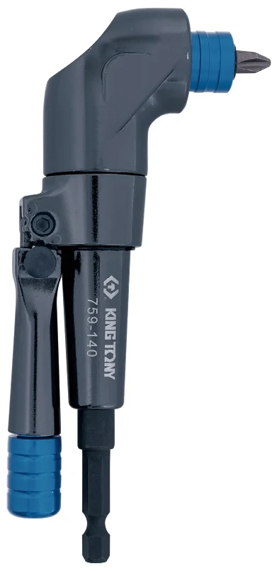Кутовий тримач біт King Tony 1/4" > 1/4" L140мм (759-140)
