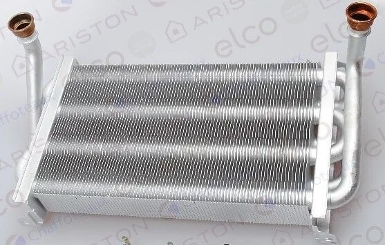 61011136 Головний теплообмінник для газового котла Ariston Microgenus Plus 24 MFFI