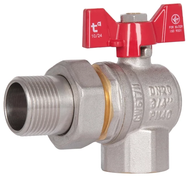 Кран з американкою Thermo Alliance Standart (кутовий)