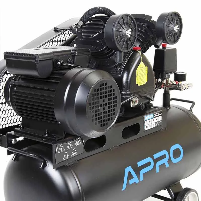 Компресор двоциліндровий пасовий Apro 2.2кВт 402л/хв 50л (850181) - фото 12