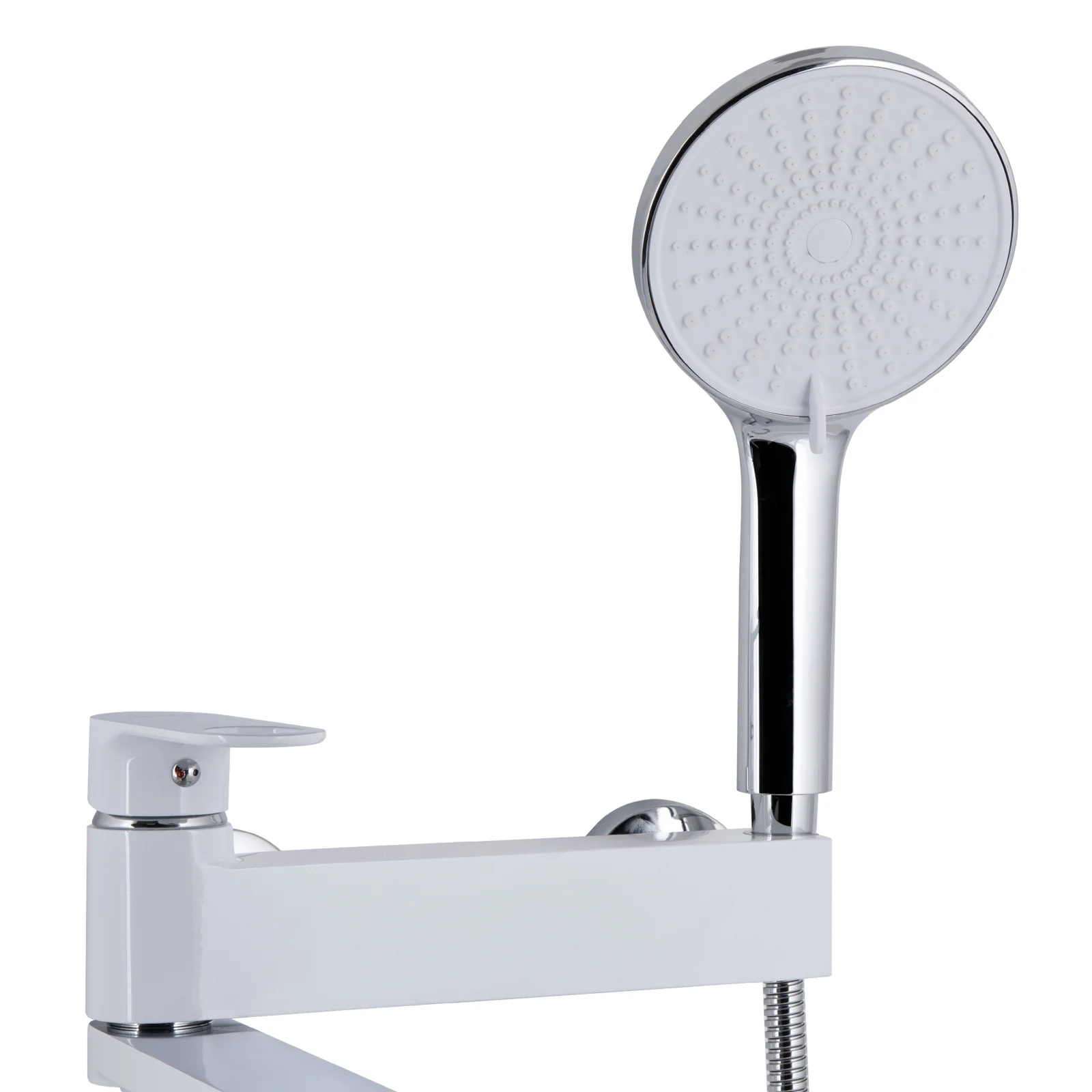 Смеситель для ванны Qtap Jay 260 Хром / Белый - фото 6