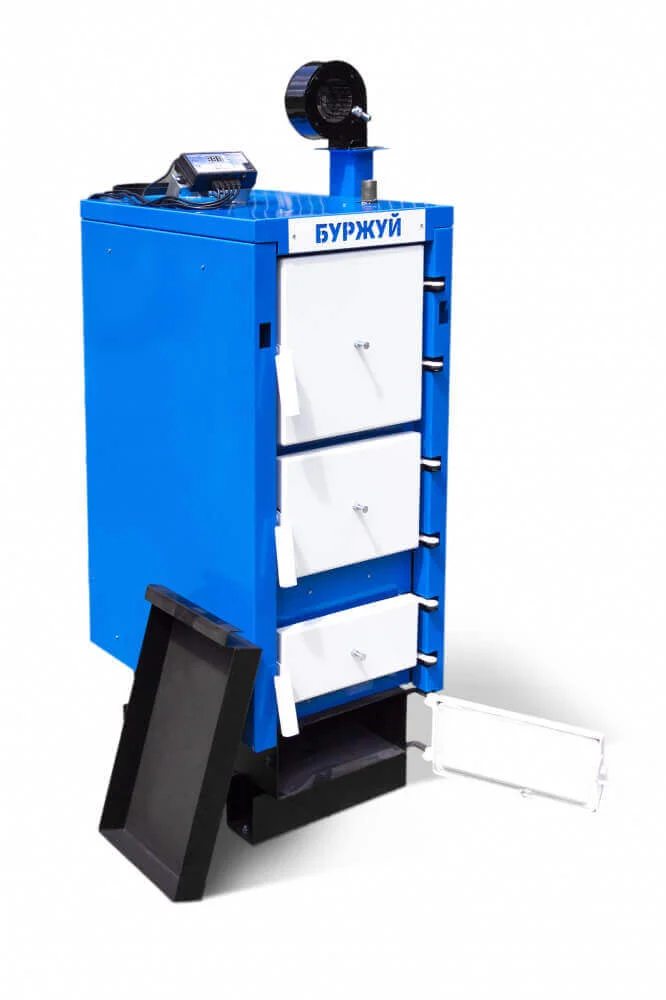 Котел твердопаливний Буржуй DELUX 14
