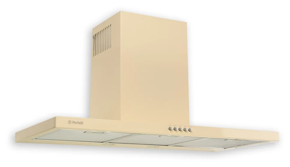 Витяжка кухонна Perfelli T 9612 A 1000 LED бежевий - фото 3