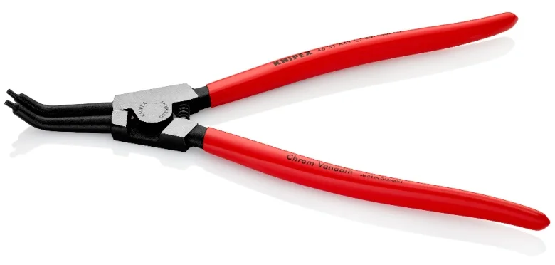 Щипці для зовнішніх стопорних кілець під кутом 45° Knipex L=310 мм (46 31 A42)