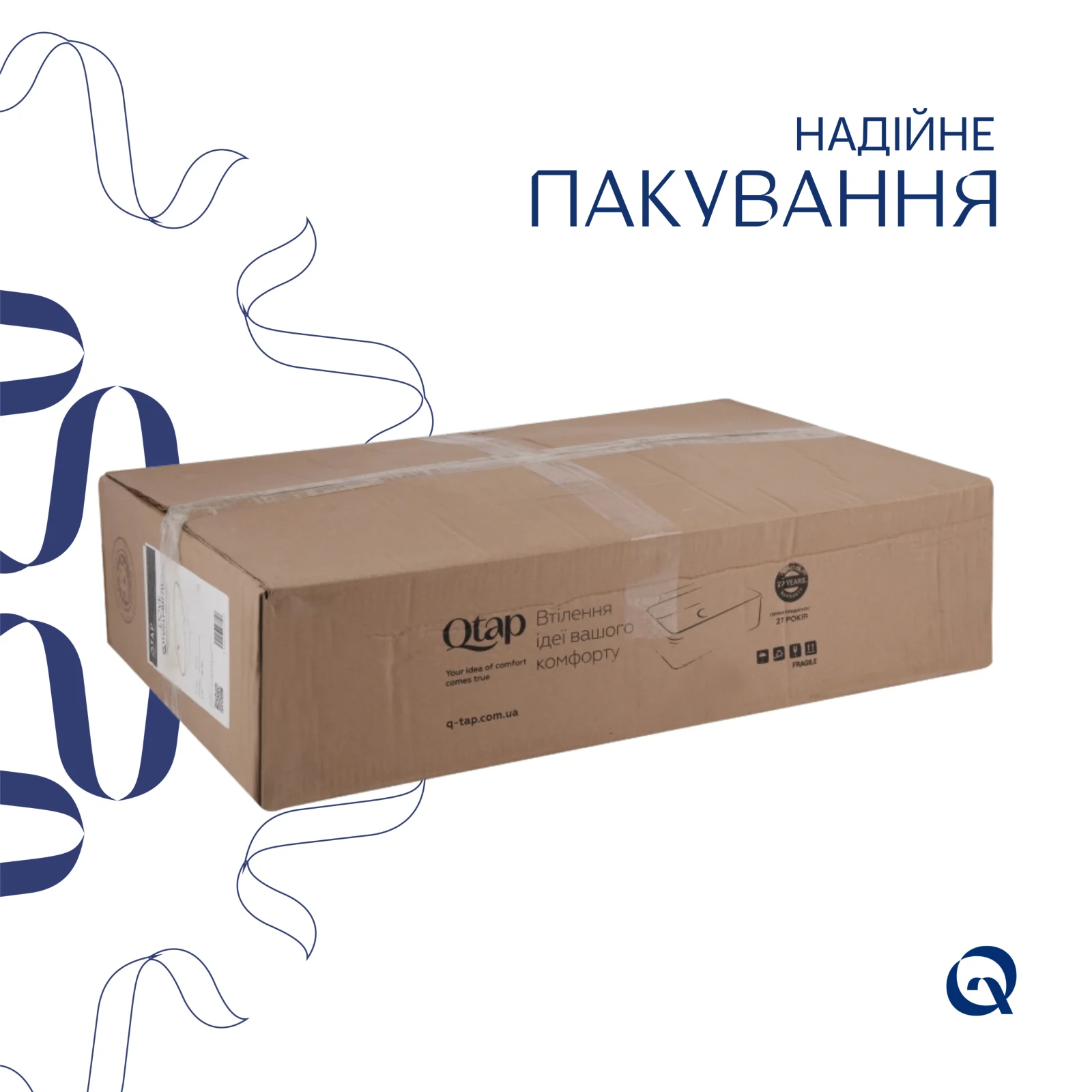 Раковина-чаша Qtap Dove 635x420x150 Белый - фото 5