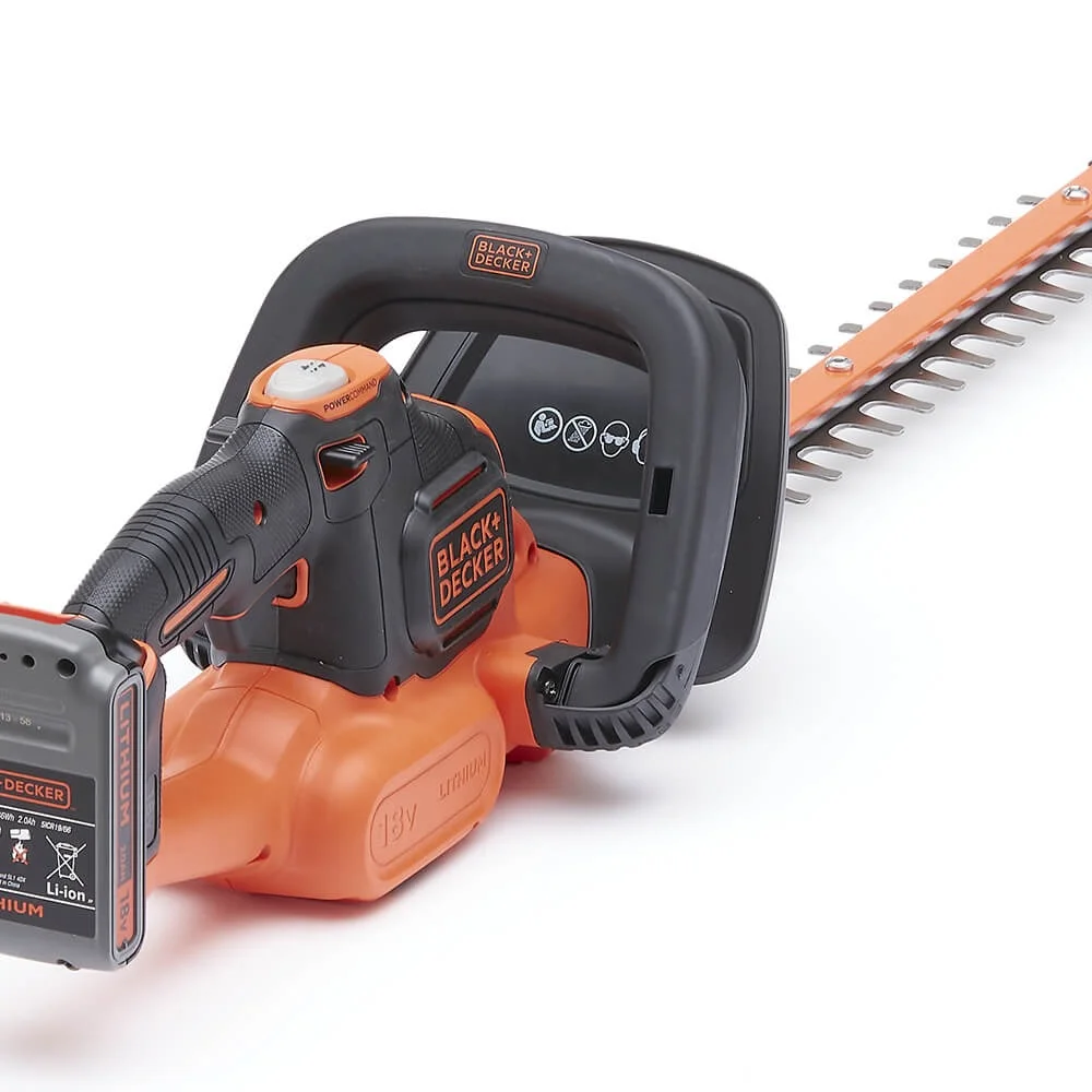 Аккумуляторный кусторез Black+Decker GTC18452PC - фото 9