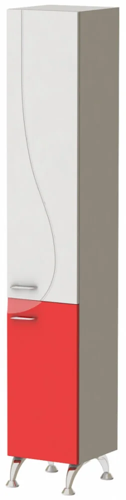 Пенал з корзиною Ювента Франческа ФШП1 33 Червоний (правий)