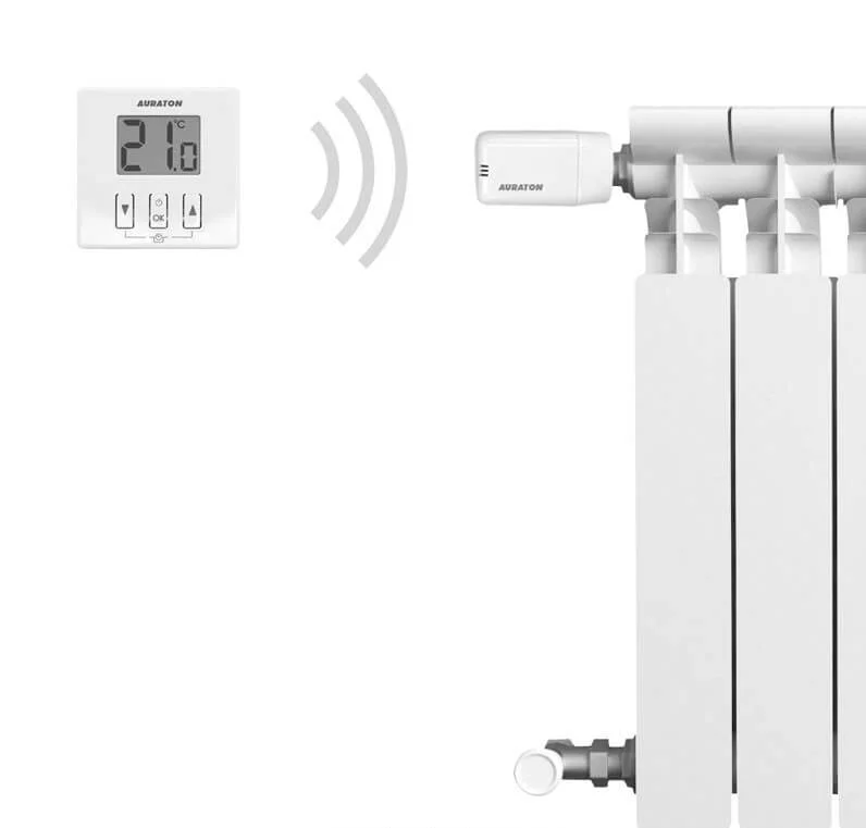 Бездротова головка для радіатора AURATON TRA