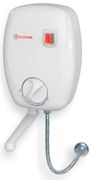 Водонагрівач електричний проточний Eldom Betta 7 кран