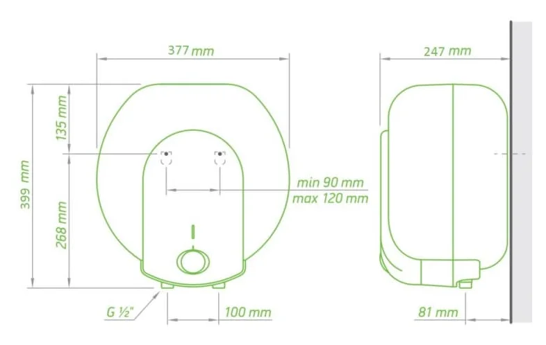 Водонагрівач електричний TESY Compact Line 15 л (GCA 1515 L52 RC) - фото 4