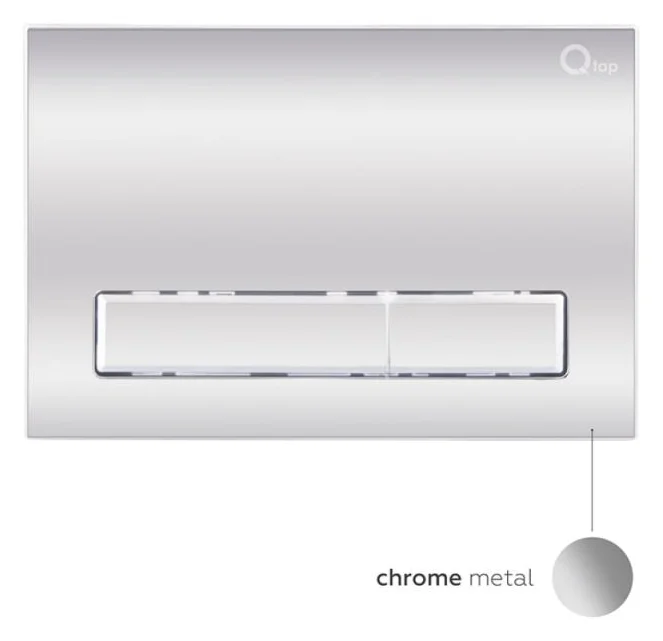 Инсталляция для унитаза Qtap Nest ST 4 в 1 (Клавиша смыва 150x220x13 мм, Chrome, линейная) - фото 6