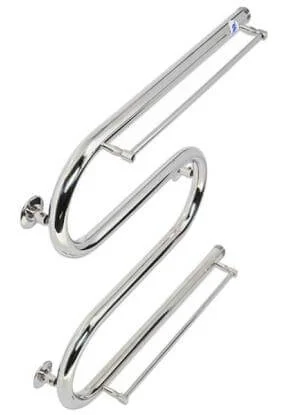 Рушникосушка Laris Змійовик 25 РС3 500 х 500 з 2-ма полицями