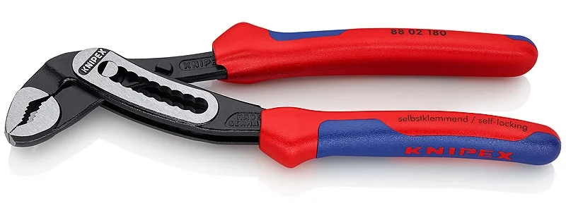 Кліщі сантехнічні Alligator 1 1/2" (0-42мм) L=180мм Knipex (88 02 180)