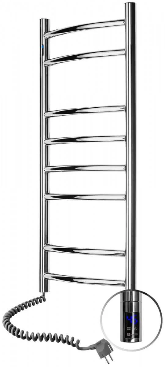 Рушникосушка електрична Navin Камелія 360 х 800 (терморегулятор) нерж