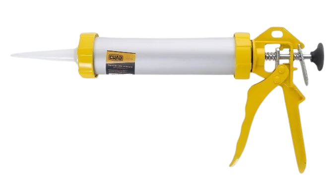 Пістолет для силікону закритий 300 мл Сила (600308)