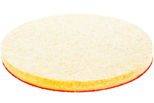 Круг повстяний на липучці Ø 125мм 6 мм Wool 125-6 WorkMan 54092