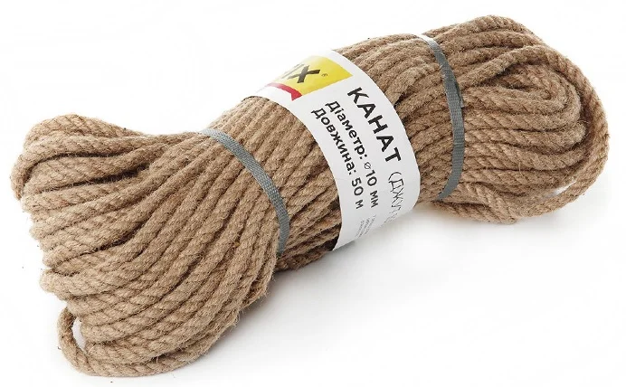 Канат (джут 100%) 50 м 10 мм Unifix (699565)