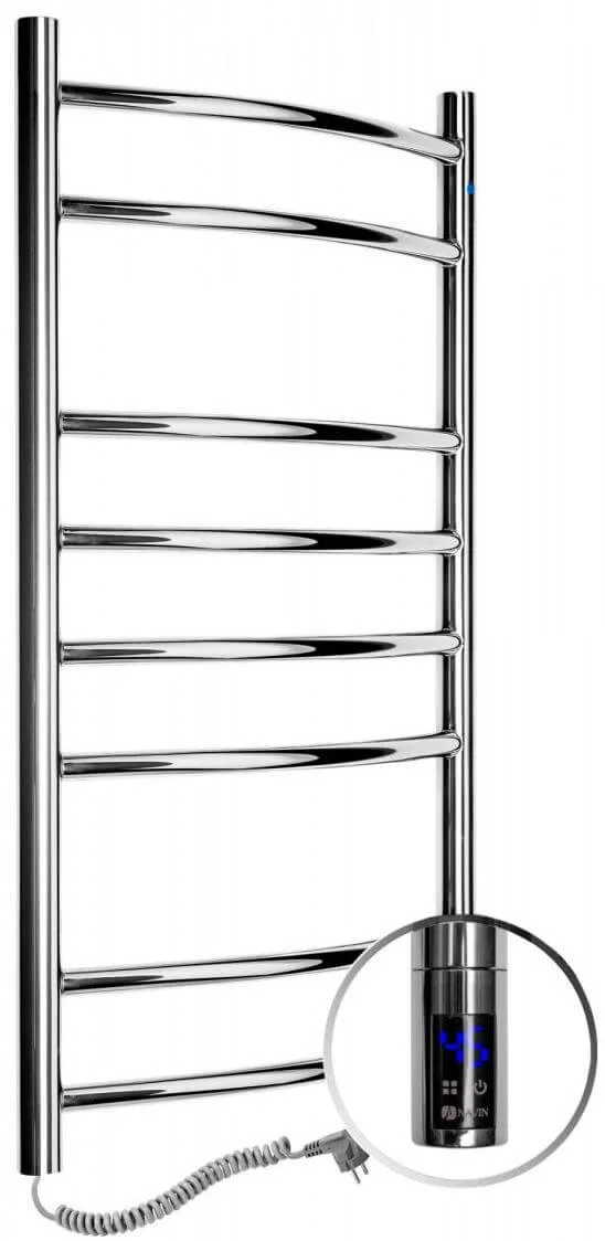 Рушникосушка електрична Navin Камелія 480 х 800 (терморегулятор) нерж.